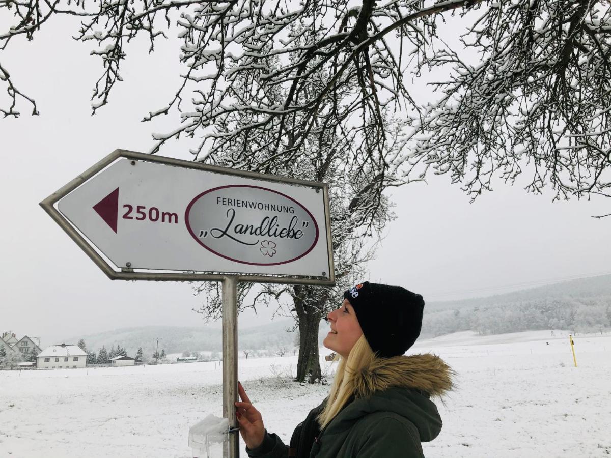 Ferienwohnung Landliebe Rudolstadt Exteriör bild